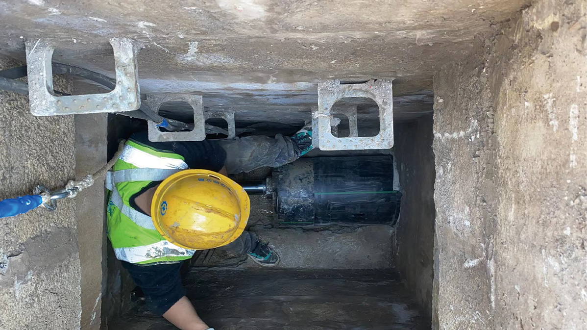 岚山HDPE短管内衬法